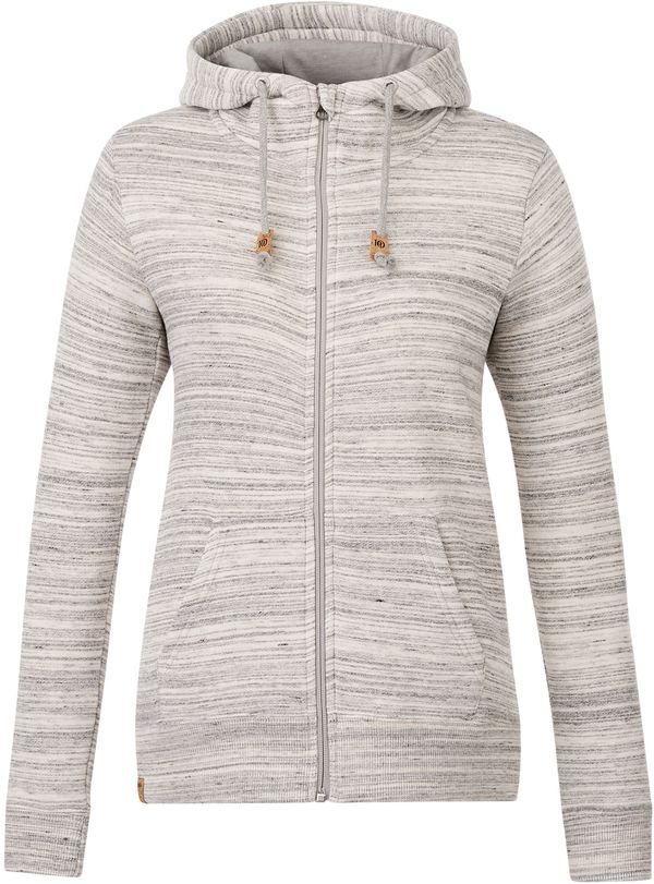 Am image of a Custom Tentree Womens Space Dye Hoodie in Hi Rise Grey Space Dye!