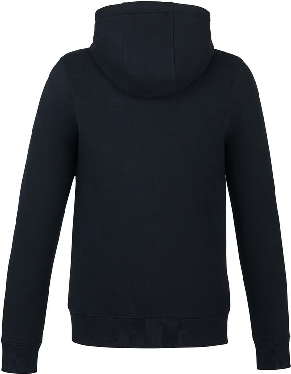 Am image of a Custom Tentree Womens Space Dye Hoodie in Meteorite Black!