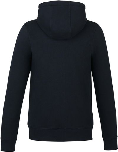 Am image of a Custom Tentree Womens Space Dye Hoodie in Meteorite Black!