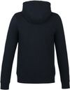Am image of a Custom Tentree Womens Space Dye Hoodie in Meteorite Black!