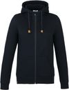Am image of a Custom Tentree Womens Space Dye Hoodie in Meteorite Black!