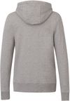 Am image of a Custom Tentree Womens Organic Cotton Zip Hoodie in Heather Grey!