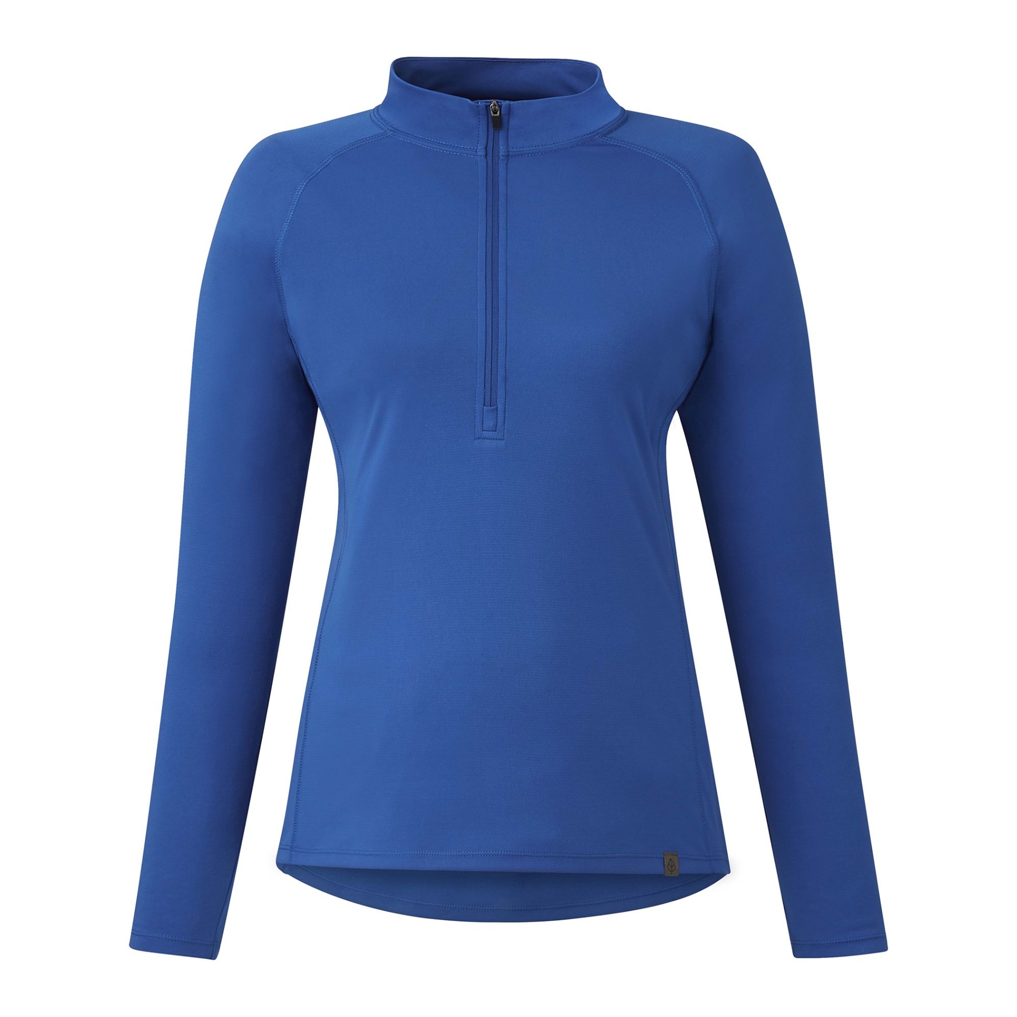 Trimark Womens Eco Knit Half Zip in New Royal