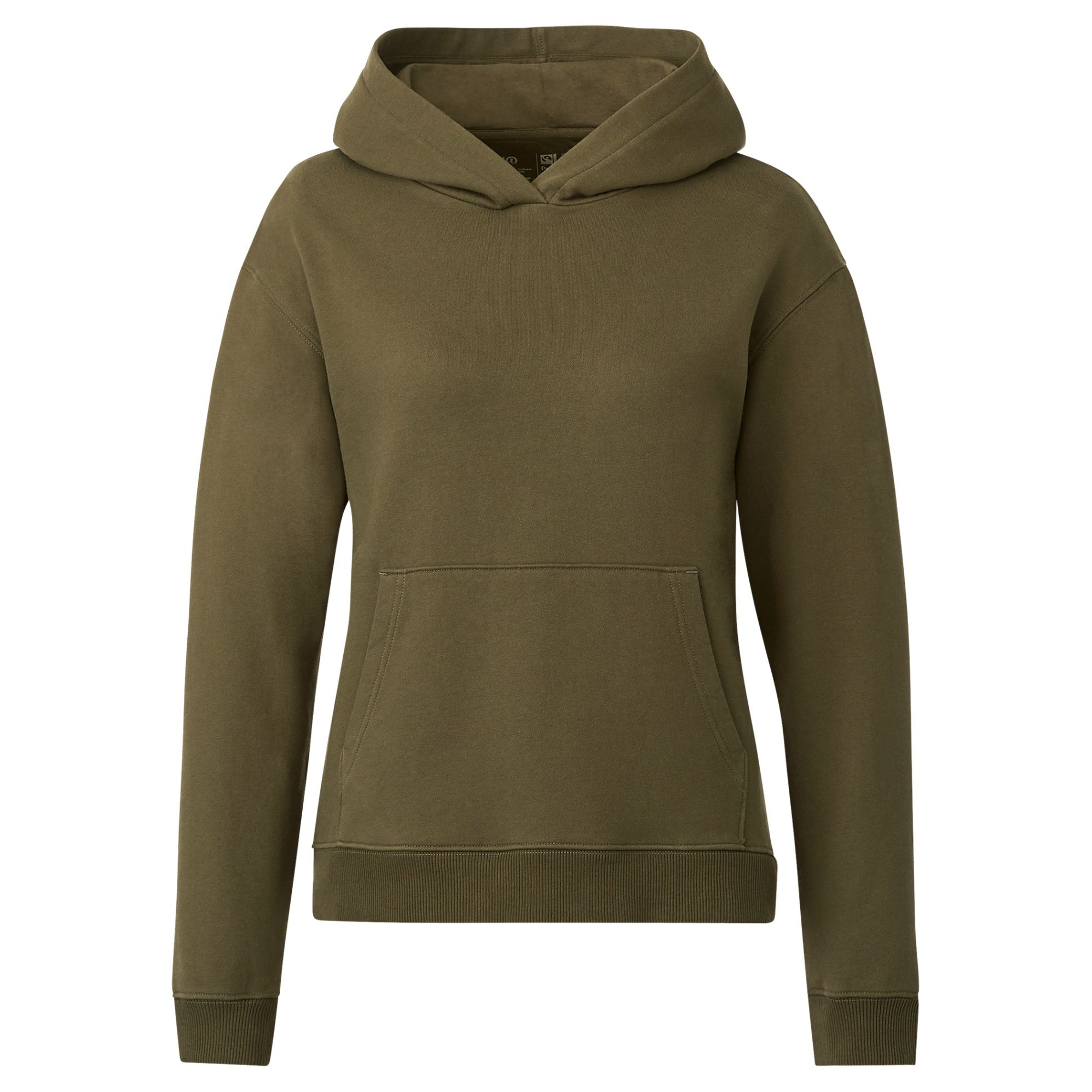 Tentree Womens Organic Cotton Classic Hoodie in Olive Night Green