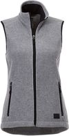 Am image of a Custom Roots73 Womens Willowbeach MFC Vest in Charcoal Mix!