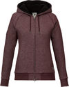 Am image of a Custom Roots73 Womens Copperbay Hoody in Burgundy Mix!