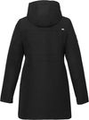Am image of a Custom Roots73 Womens Rockglen Eco Insulated Jacket in Black!