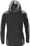 Am image of a Custom Stormtech Men's Ozone Hooded Shell in Dolphin!