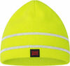 An image of a Custom Tough Duck Acrylic Knit Toque with Reflective Striping in Fluorescent Green!