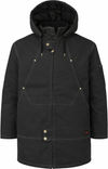An image of a Custom Tough Duck Cotton Duck Abraham Hydro Parka in Black!