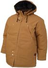 Am image of a Custom Tough Duck Cotton Duck Abraham Hydro Parka in Brown!