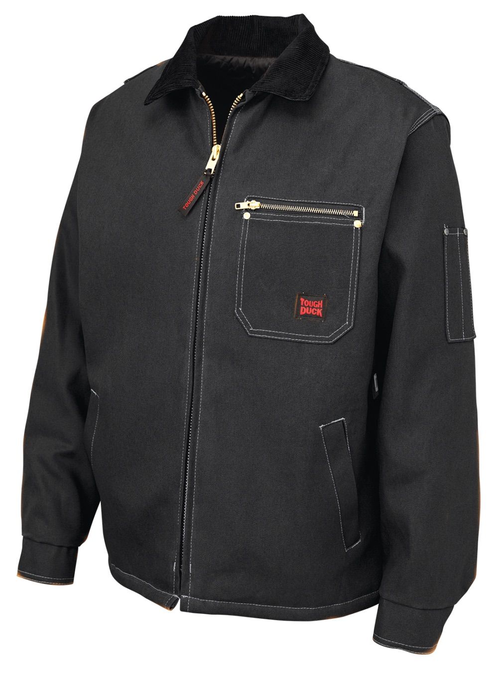 Tough Duck Cotton Duck Chore Jacket in Black