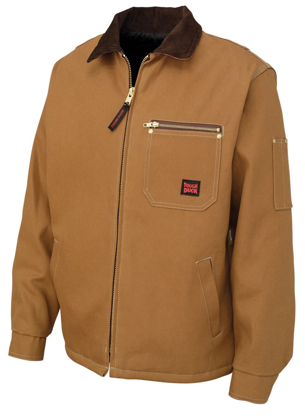 Tough Duck Cotton Duck Chore Jacket in Brown
