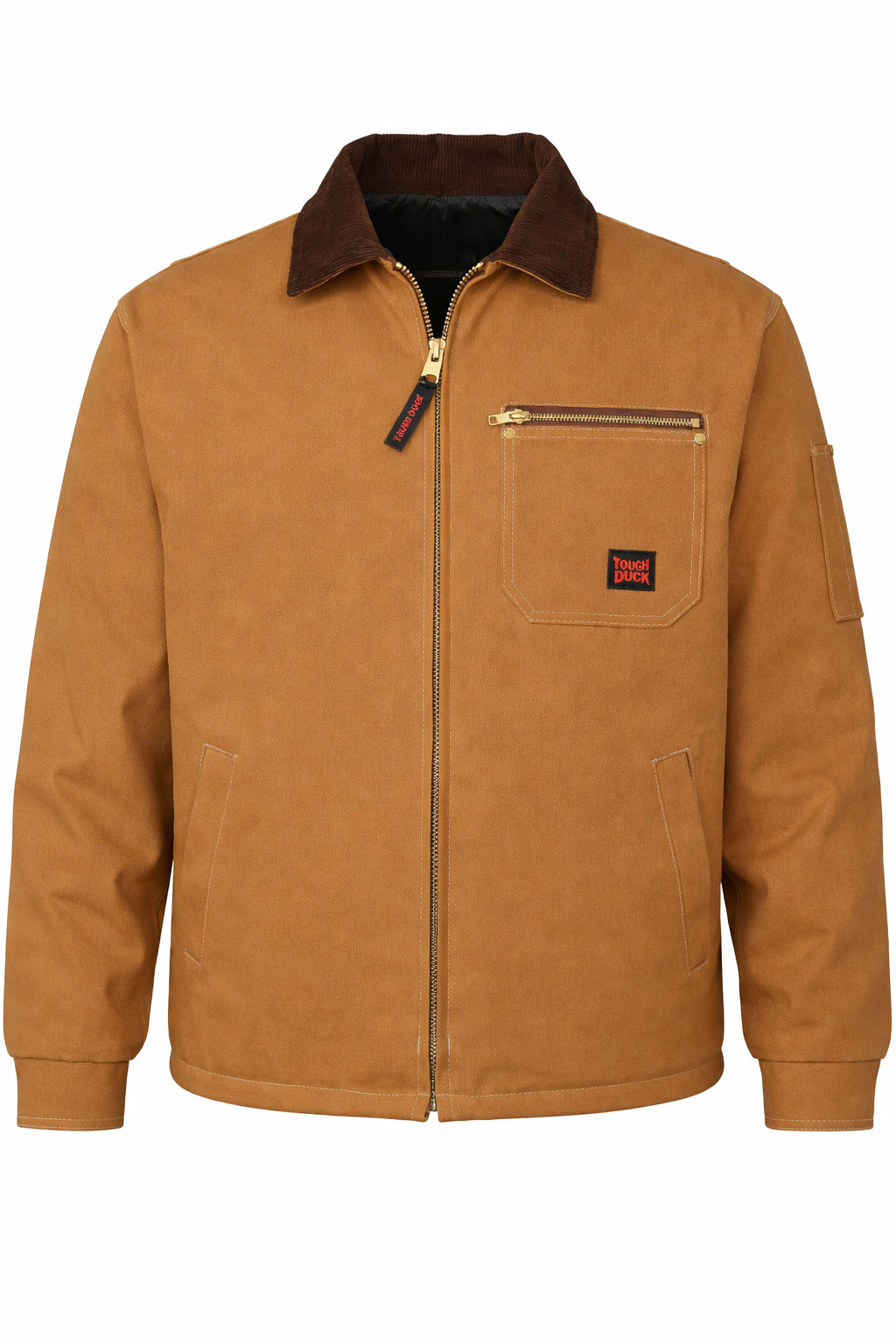 Tough Duck Cotton Duck Chore Jacket in Brown