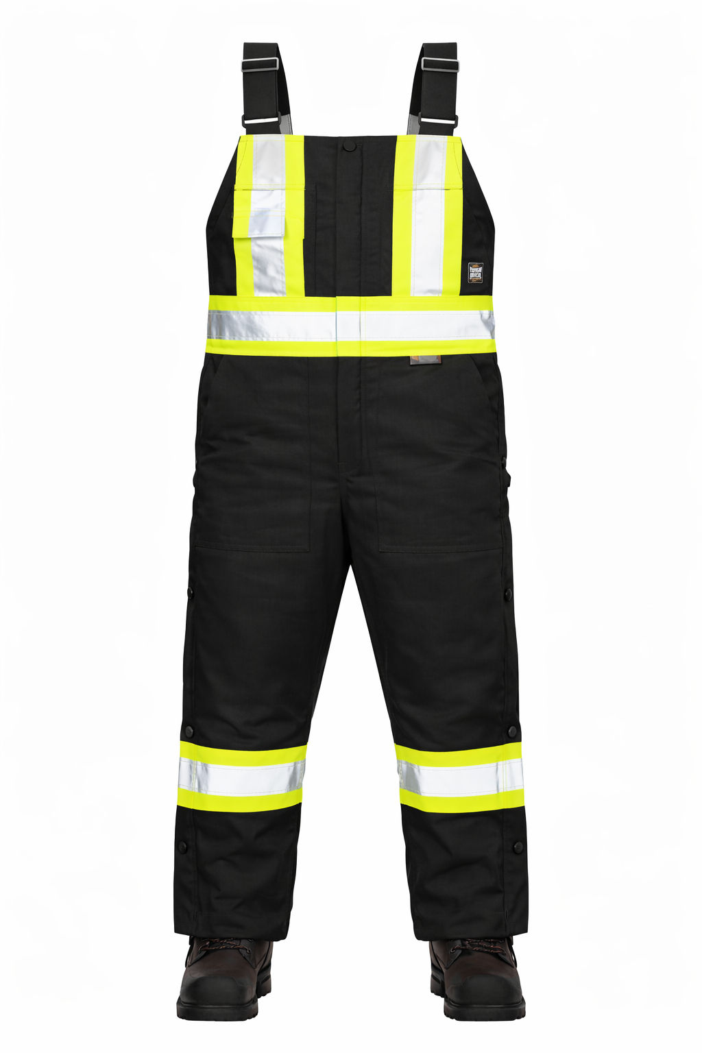 Tough Duck Cotton Duck Insulated Safety Overall in Black