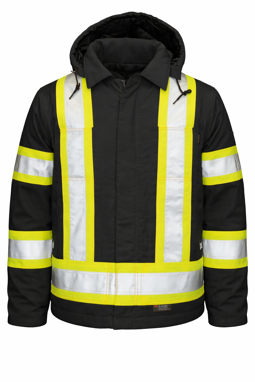 Tough Duck Cotton Duck Safety Jacket in Black