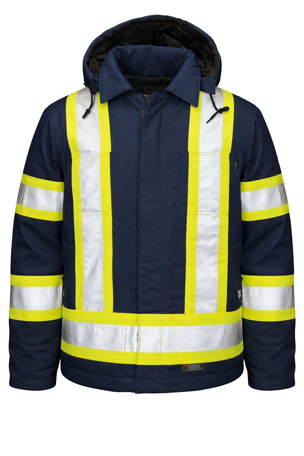 Tough Duck Cotton Duck Safety Jacket in Navy