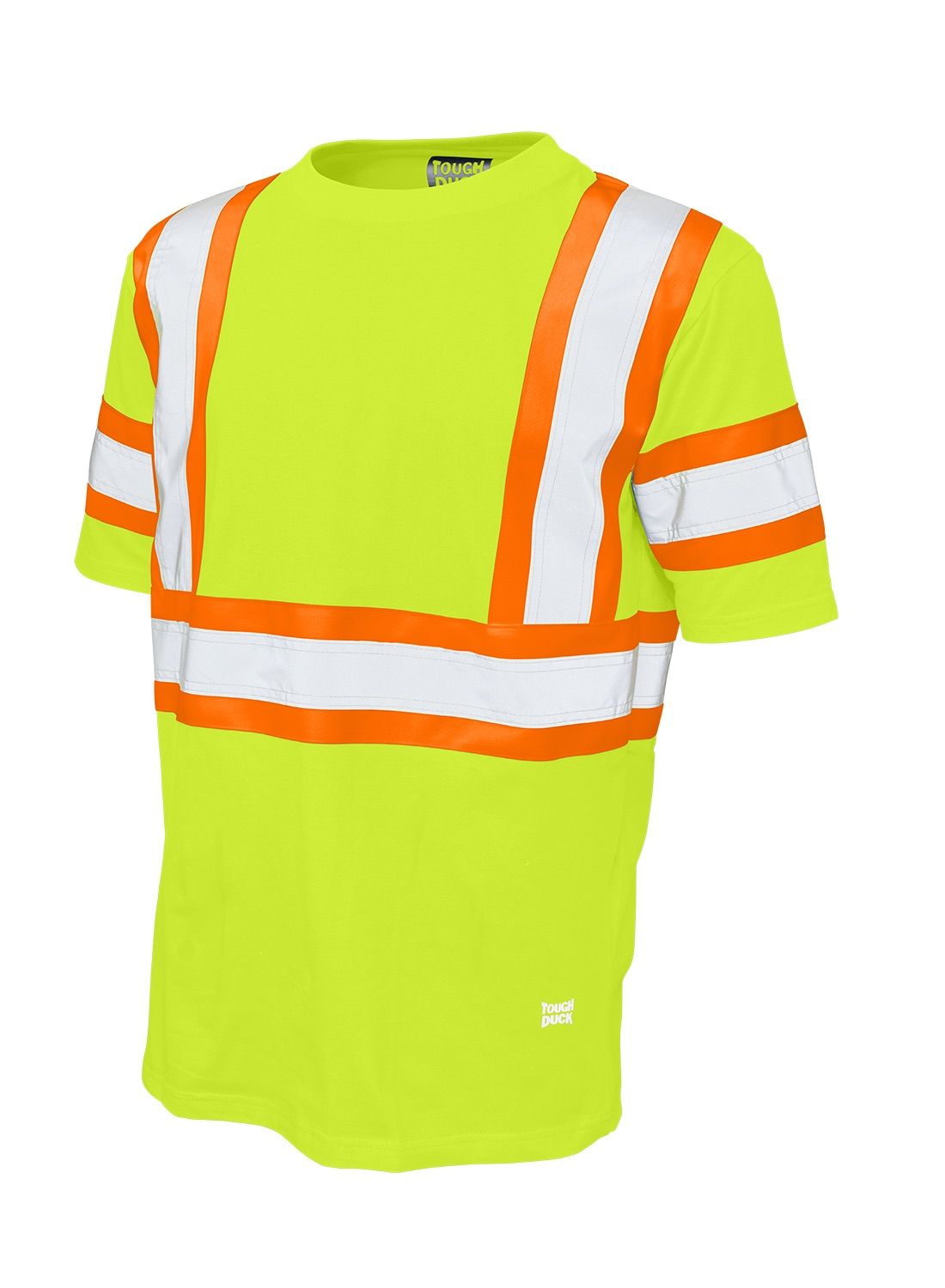 Tough Duck Cotton Safety TShirt in Yellow