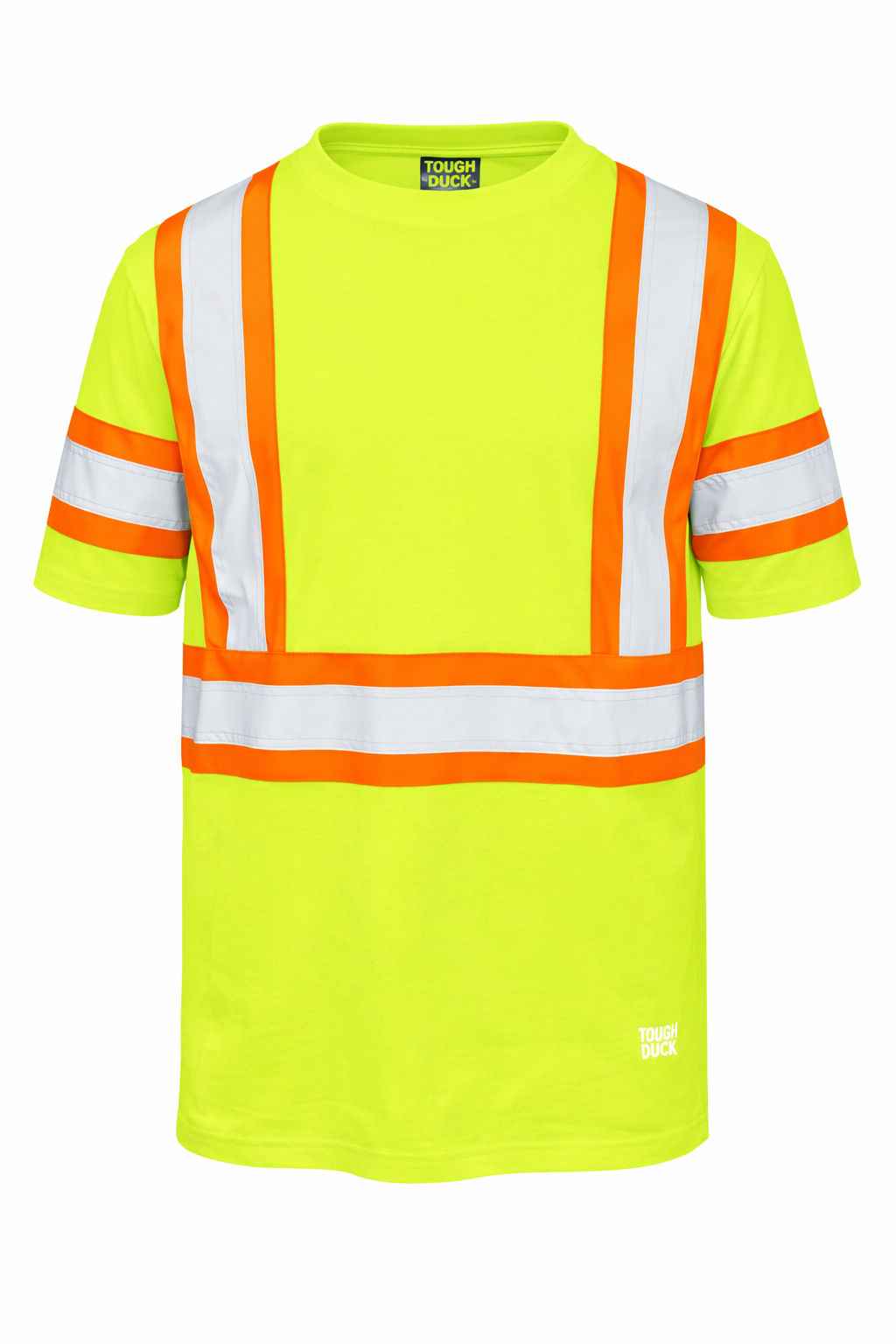 Tough Duck Cotton Safety TShirt in Yellow