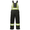 An image of a Custom Tough Duck Flex Insulated Womens Safety Bib Overall in Black!