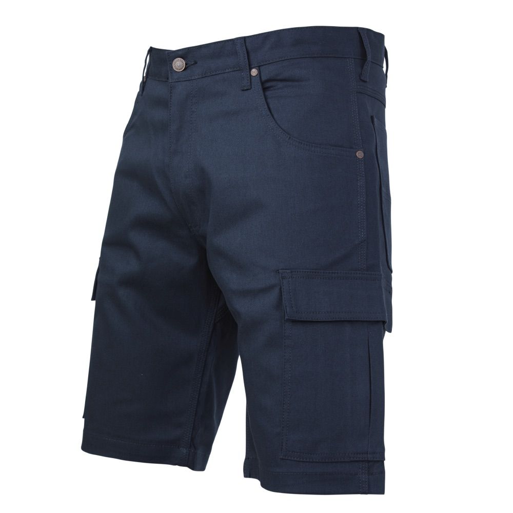 Tough Duck Flex Twill Cargo Short in Navy