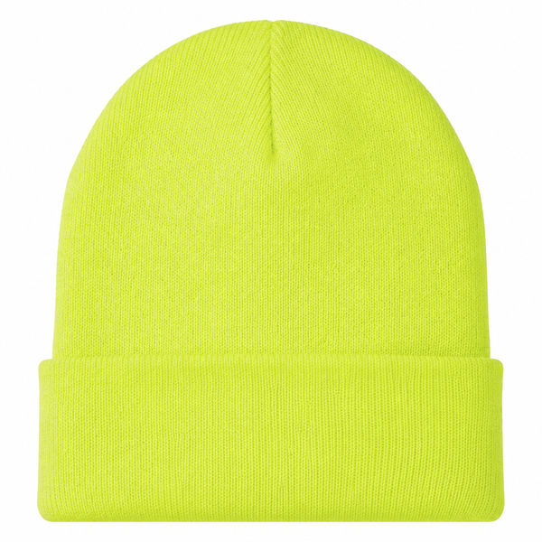 An image of a Custom Tough Duck FX 40 Thinsulate Toque in Fluorescent Green!