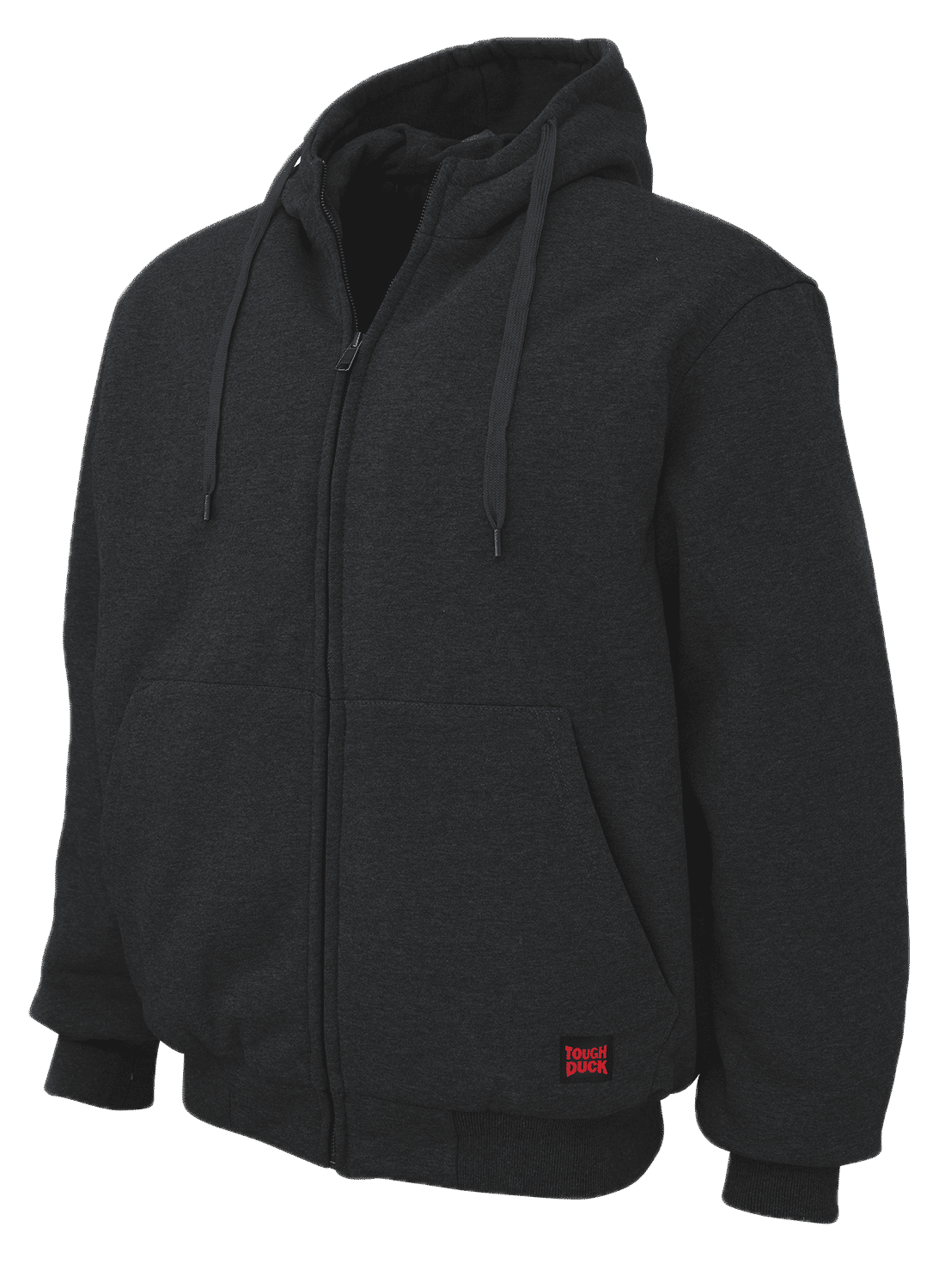 Tough Duck Insulated Hoodie in Black