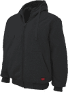 Am image of a Custom Tough Duck Insulated Hoodie in Black!
