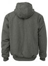 An image of a Custom Tough Duck Insulated Hoodie in Charcoal!