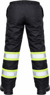 An image of a Custom Tough Duck Insulated Safety Pull On Pant in Black!