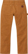An image of a Custom Tough Duck Loose Fit Washed Duck Double Front Pants in Brown!