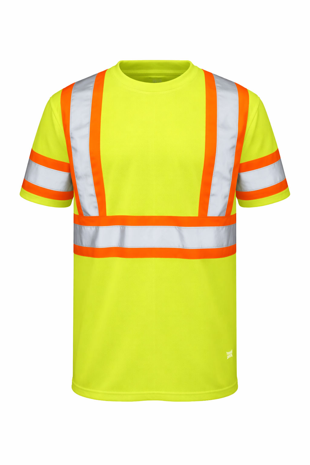 Tough Duck Micro Mesh Safety TShirt in Fluorescent Green