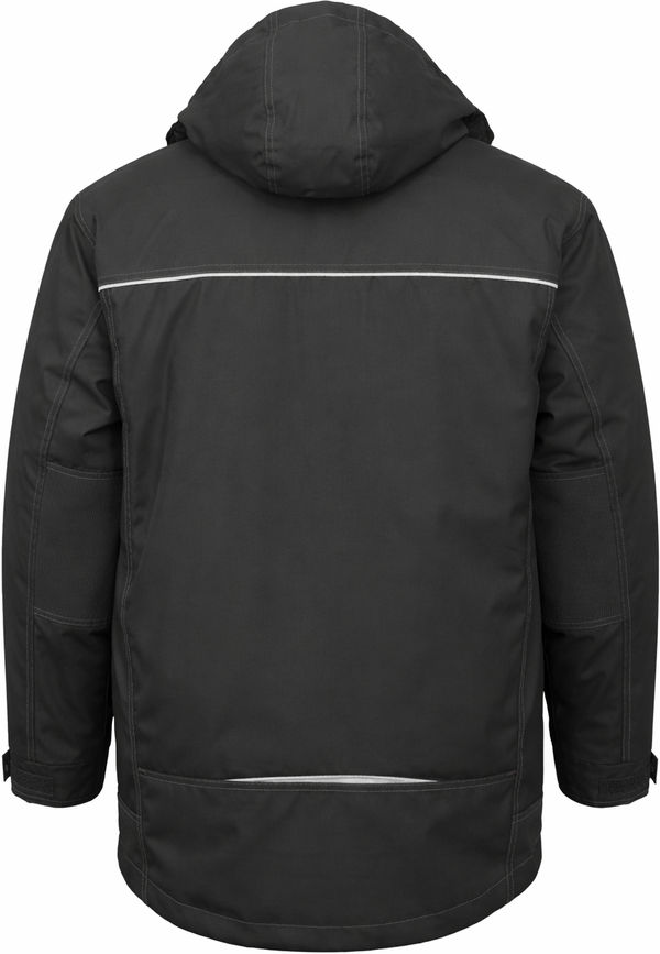 An image of a Custom Tough Duck PolyOxford 3 in 1 Parka in Black!