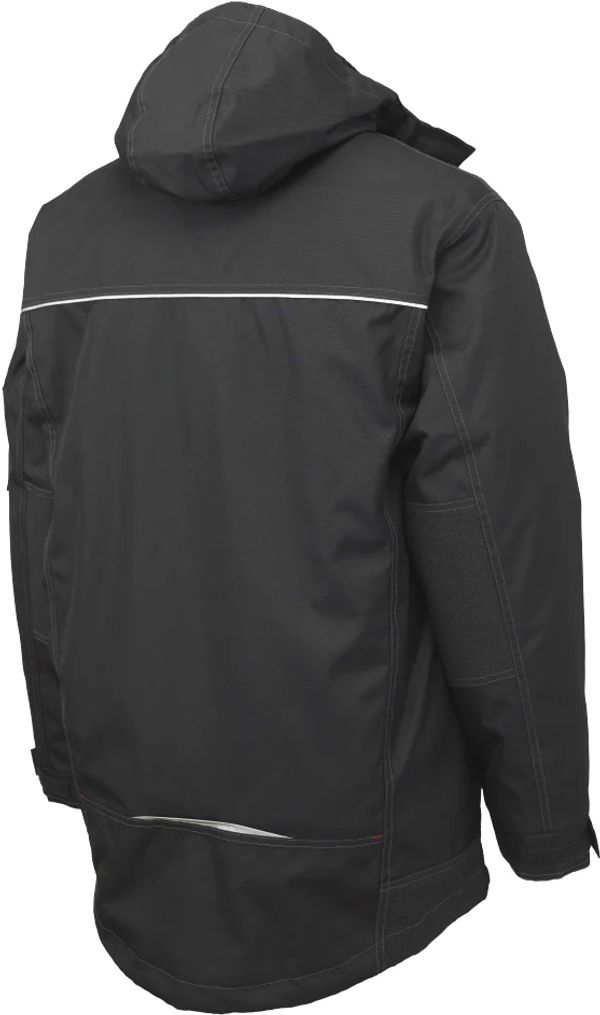 An image of a Custom Tough Duck PolyOxford 3 in 1 Parka in Black!