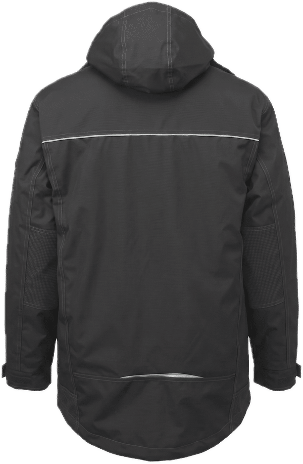 An image of a Custom Tough Duck PolyOxford 3 in 1 Parka in Black!