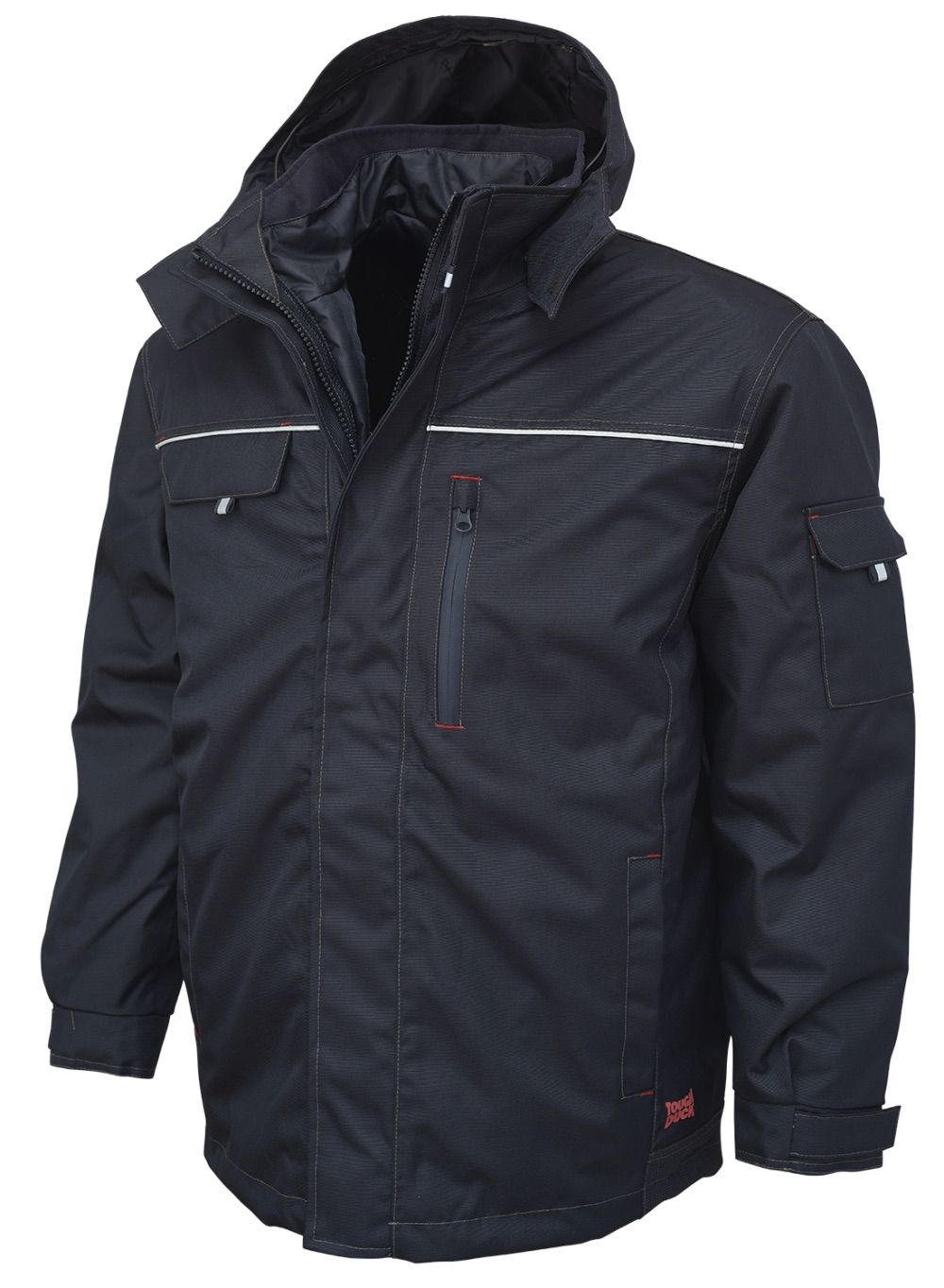 Tough Duck PolyOxford 3 in 1 Parka in Navy