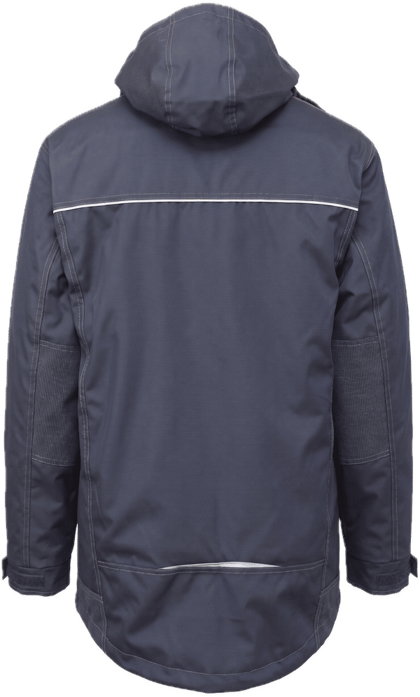 An image of a Custom Tough Duck PolyOxford 3 in 1 Parka in Navy!