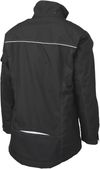 Am image of a Custom Tough Duck PolyOxford 3 in 1 Womens Parka in Black!
