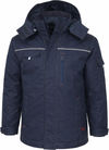 An image of a Custom Tough Duck PolyOxford 3 in 1 Womens Parka in Navy!