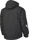 Am image of a Custom Tough Duck PolyOxford Jacket in Black!