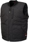 Am image of a Custom Tough Duck Quilted Vest in Black!