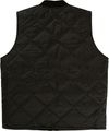 An image of a Custom Tough Duck Quilted Vest in Black!