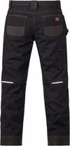 An image of a Custom Tough Duck Relaxed Fit Flex Ripstop Contractor Pant in Black!