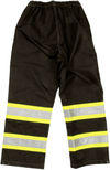 An image of a Custom Tough Duck Safety Rain Pant in Black!