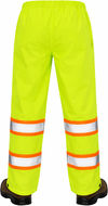 An image of a Custom Tough Duck Safety Rain Pant in Fluorescent Green!
