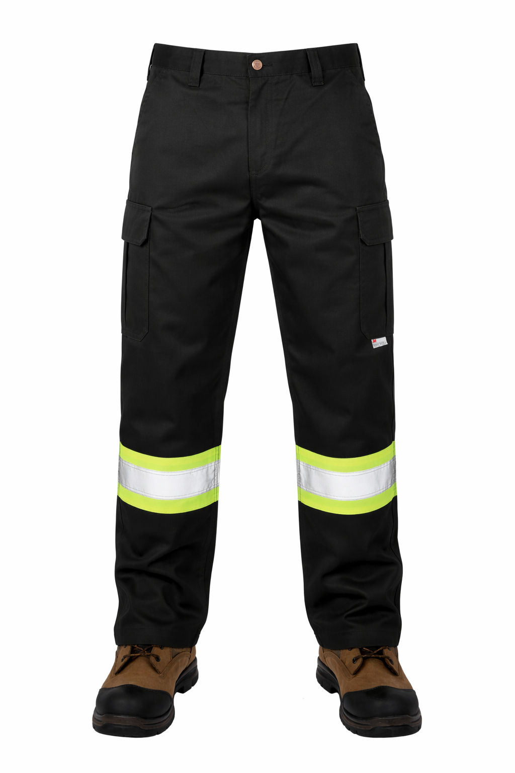 Tough Duck Safety Work Pant in Black