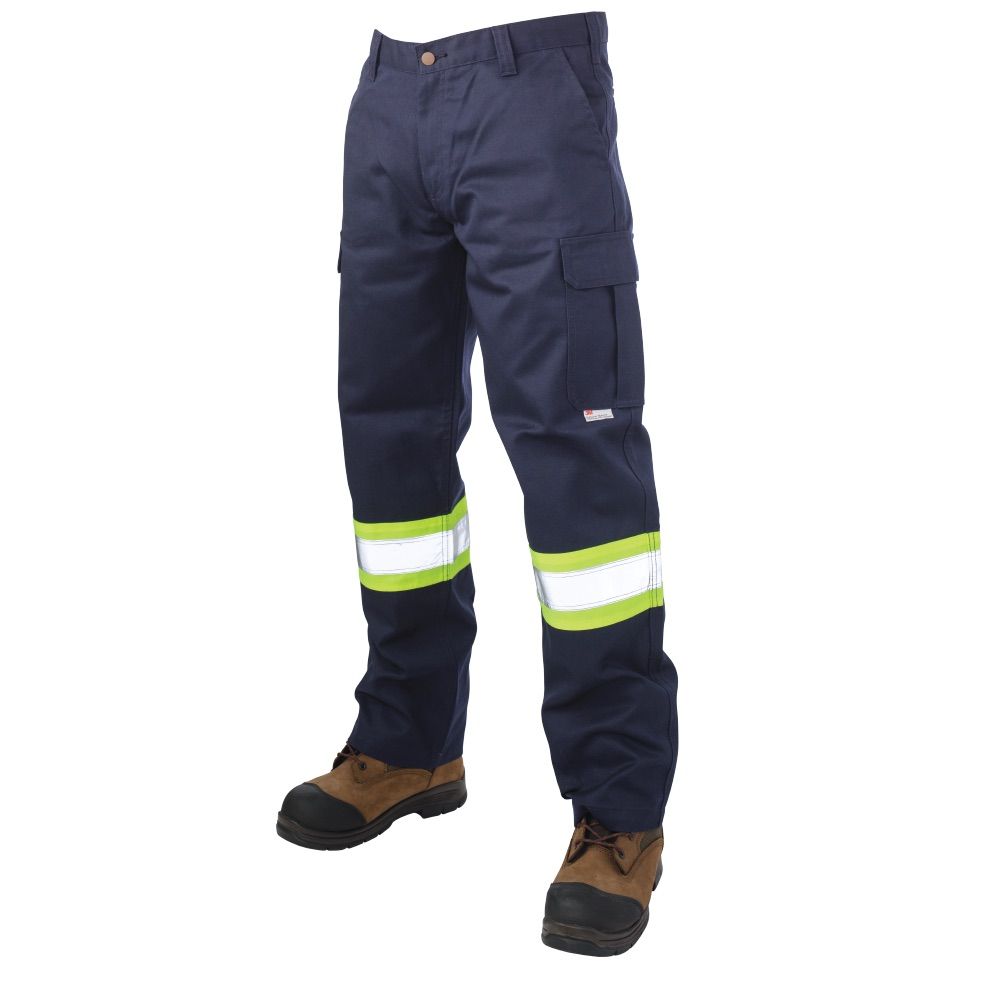 Tough Duck Safety Work Pant in Navy