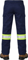 An image of a Custom Tough Duck Safety Work Pant in Navy!