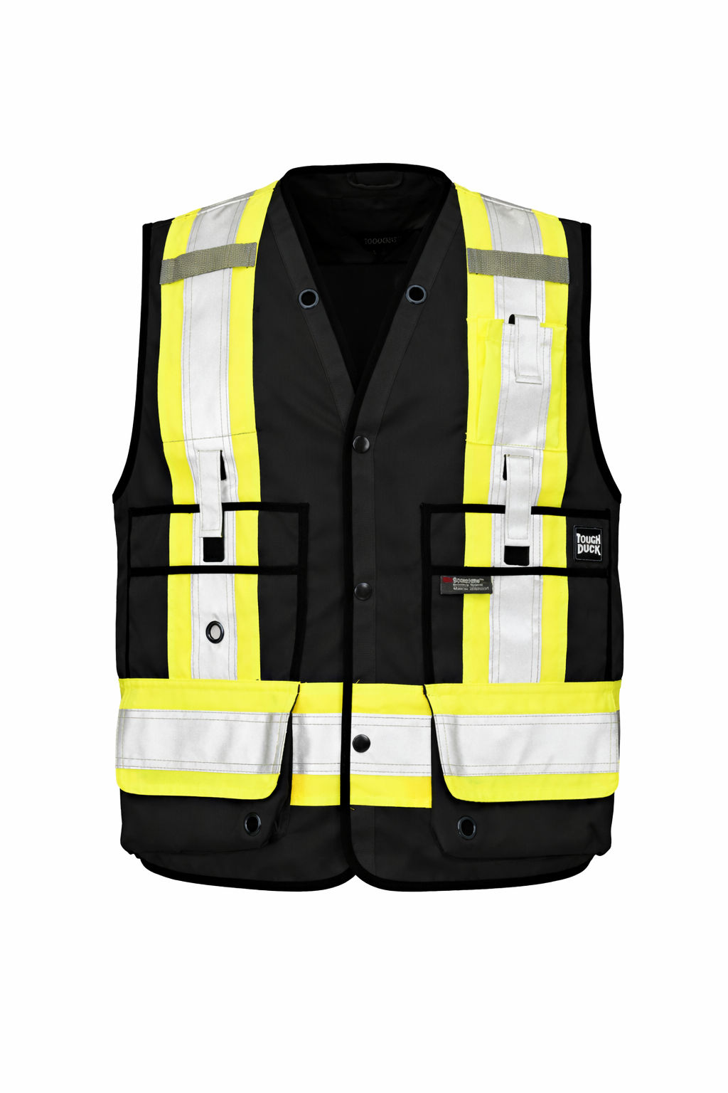 Tough Duck Surveyor Safety Vest in Black
