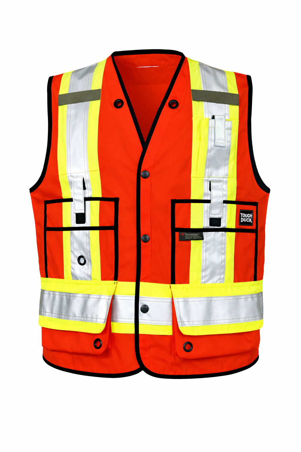 Tough Duck Surveyor Safety Vest in Red